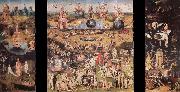 BOSCH, Hieronymus The garden of the desires, trip sign, painting